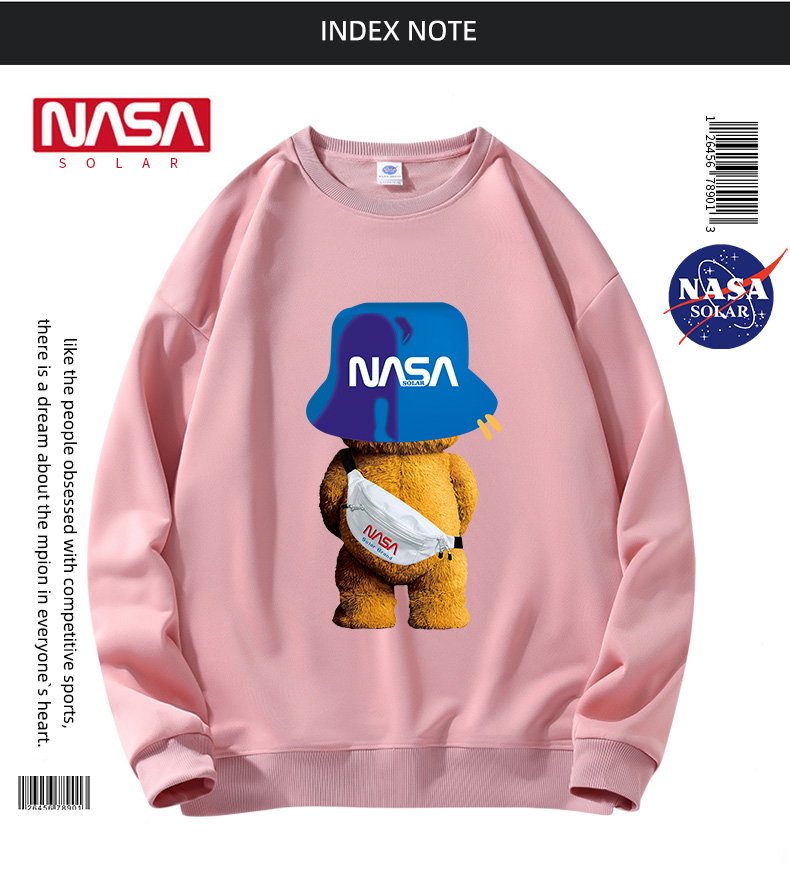 NASA秋款潮牌情侣卫衣 图10
