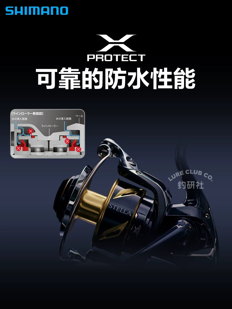 25 моделей SHIMANO катушка для спиннинга STELLA SW Stella металлическая морская катушка Luya дальняя рыбалка