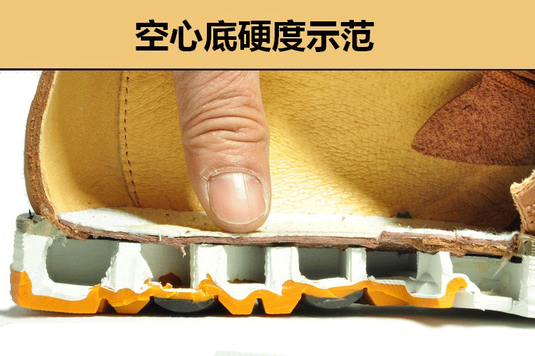 Hỏng mã giải phóng mùa đông ấm áp đôi giày nam bình thường giày boot nam da bò