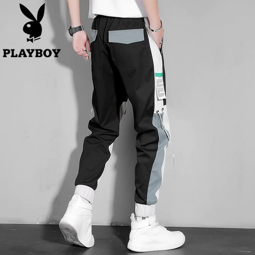Playboy, демисезонные утепленные штаны, оверсайз