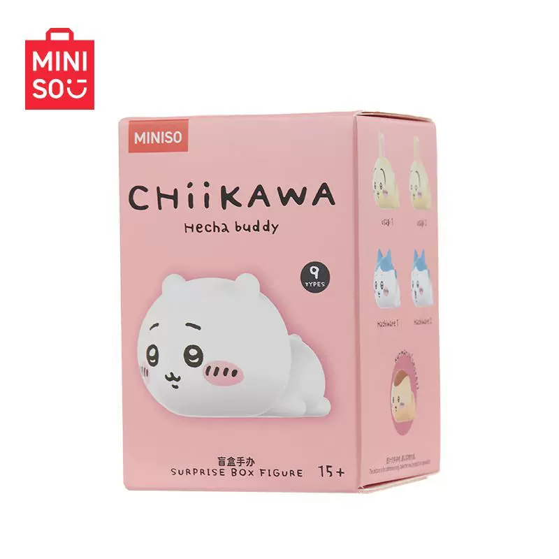 Минифигурка Miniso Chiikawa, блайнд-бокс коллекционная, случайная поза (6×6×3,2 см, 0,09 кг)