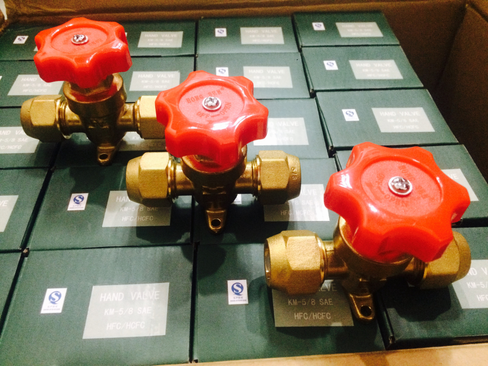 HONGSEN Hongsen Hand Valve Manual Stop Valve Refrigeration Depot Air Conditioning Chiller Group Stop Valve 19mm Screwed