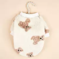 Бархатная толстовка, с медвежатами