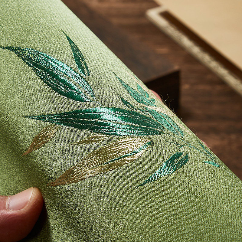 Brush Storage Bag, Creative Antique-Style Bamboo Rolling Curtain, Elegant Study Item, Portable Calligraphy Pen Bag for Beginners