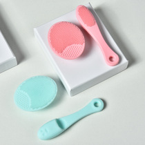 Silicone gel wash with finger brush with soft hair face cleaning nose brush to head to black head to acne pet kitty toothbrush sub