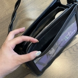 Оригинальная черная сумка на одно плечо, сумка через плечо