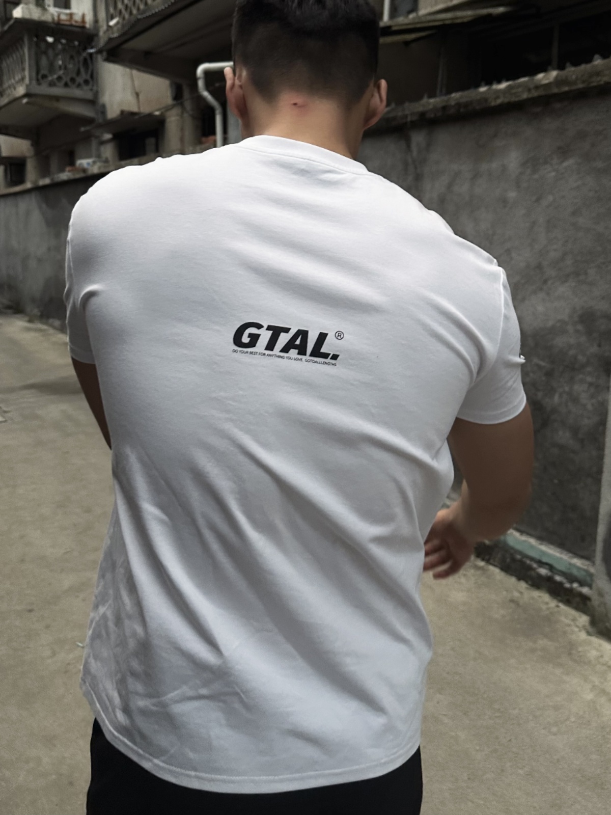 GTAL美式速干凉感百搭运动短袖
