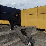 Весенние однотонные штаны, повседневные брюки с молнией, в американском стиле, оверсайз