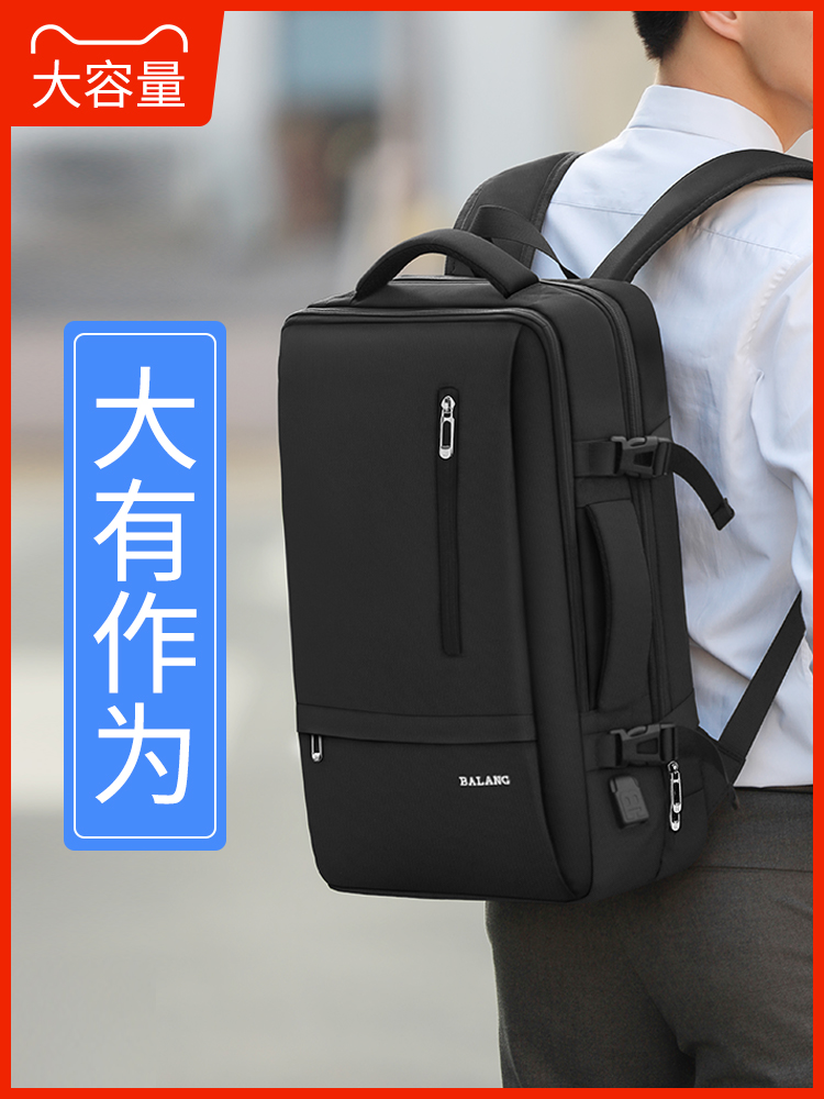 Ba lô nam túi đi công tác Túi đựng máy tính 17 inch đa năng đựng hành lý kinh doanh ba lô nhẹ và có khả năng mở rộng ba lô du lịch nam đẹp balo du lịch 