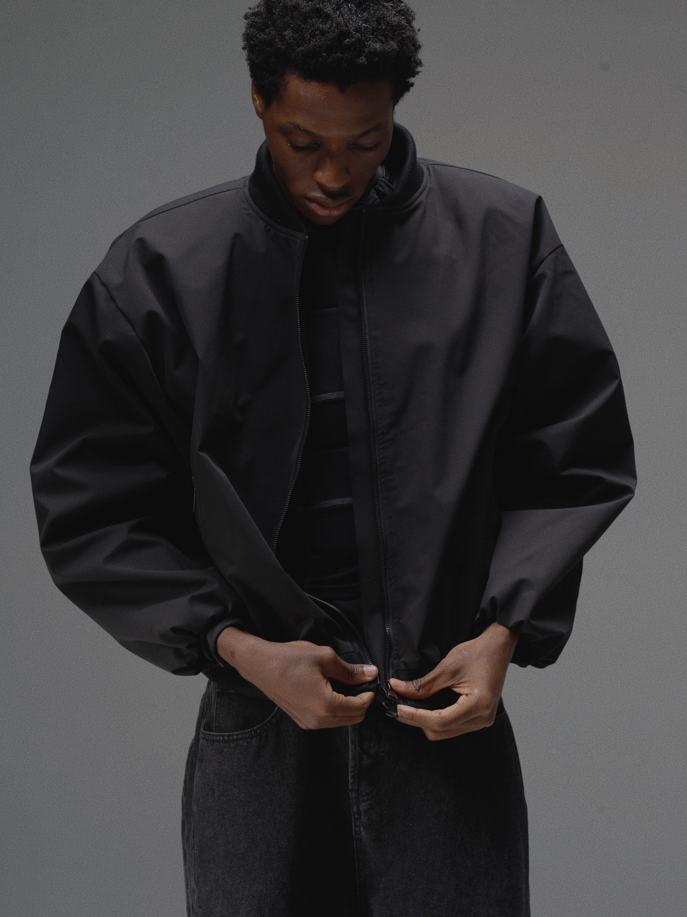 Terrawear Supply Cropped Water-Repellent Bomber Jacket
