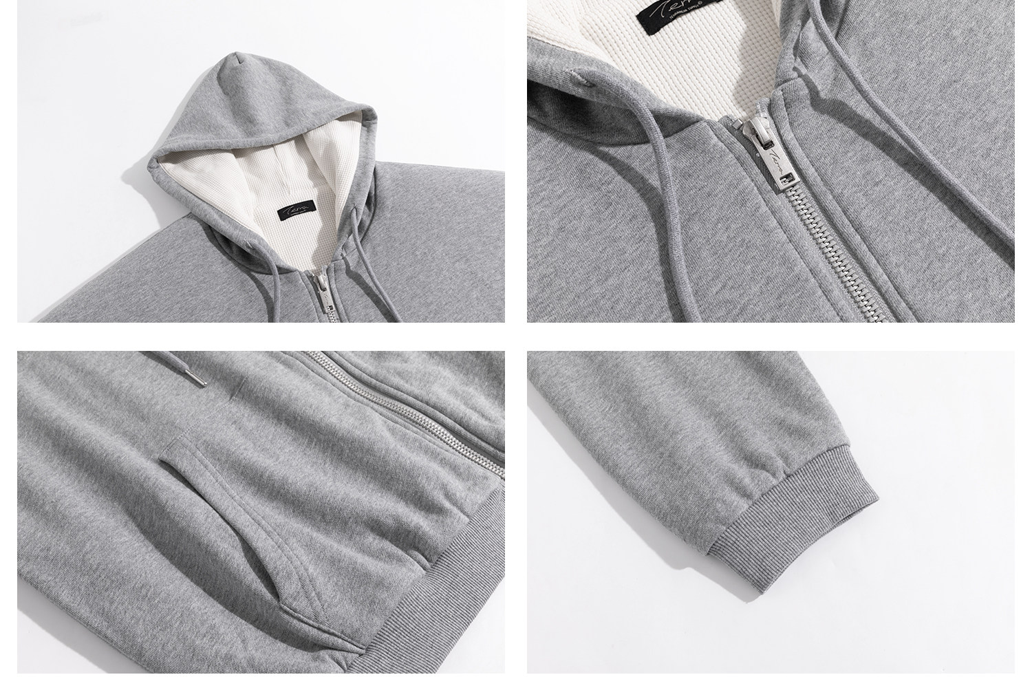 Terrawear Supply Double-Layer Zip-Up Hoodie