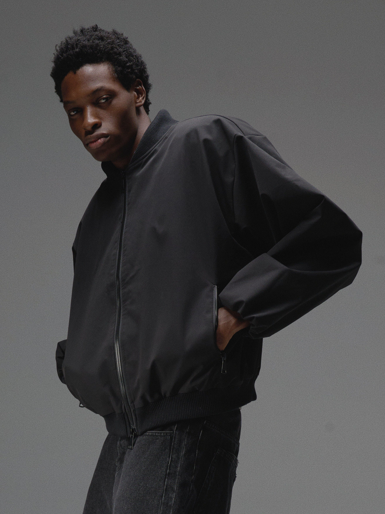 Terrawear Supply Cropped Water-Repellent Bomber Jacket