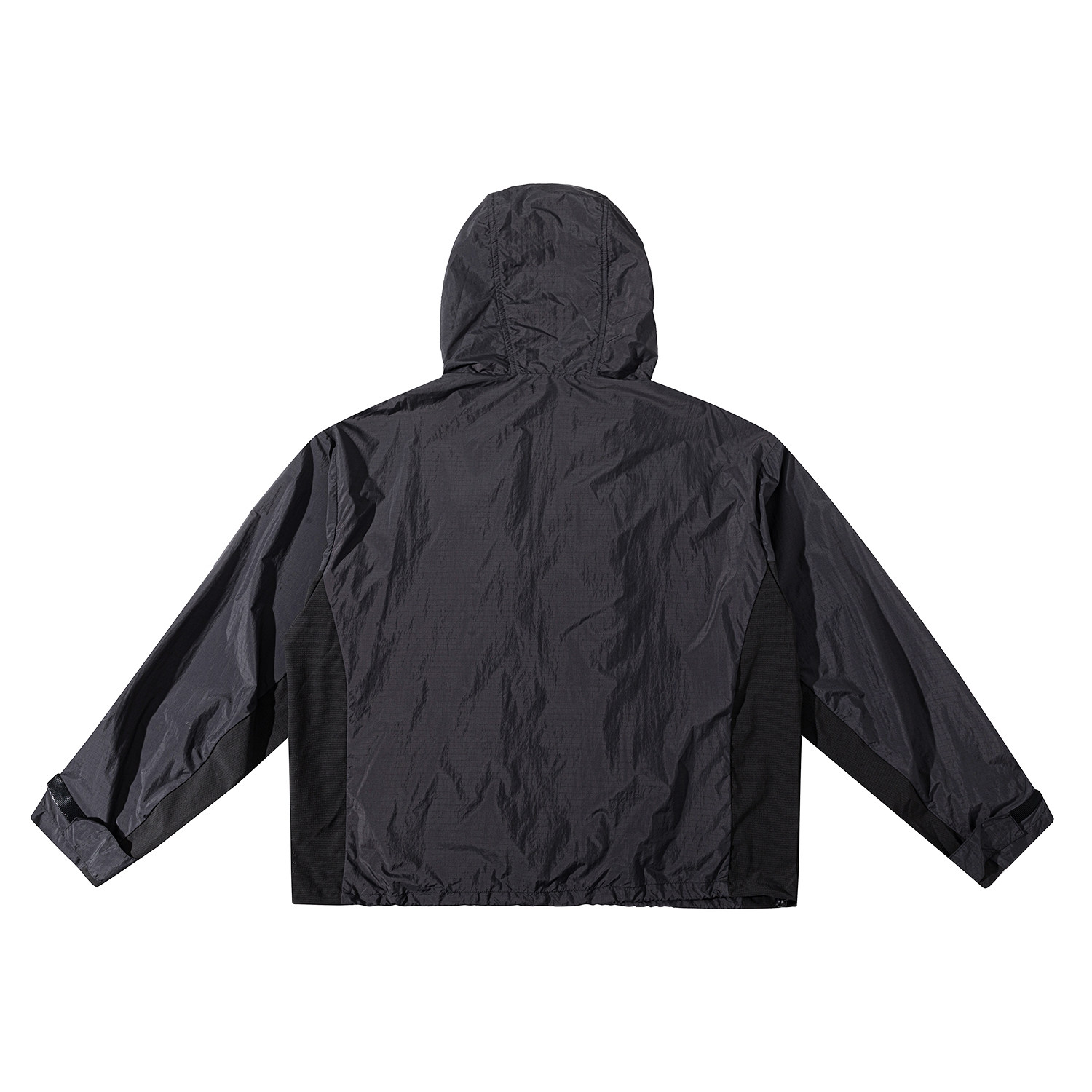 Terrawear Supply Black Hooded Loose Jacket