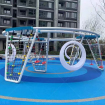 Indoor outdoor large swing circular multi-functional combination scenic area community park fitness equipment amusement equipment customization
