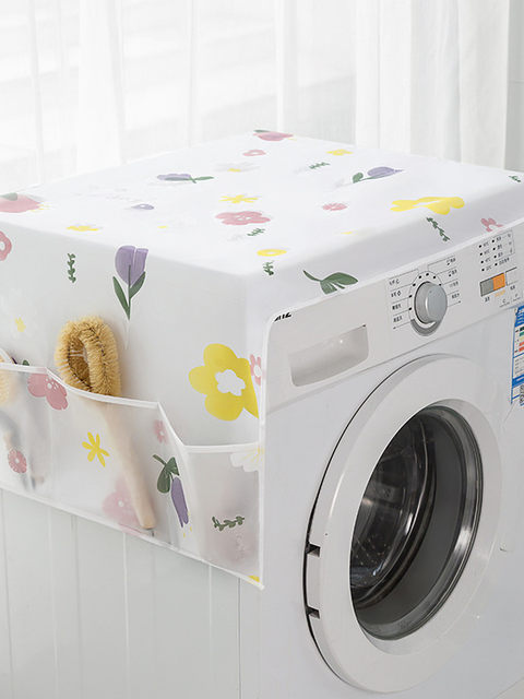 Refrigerator Dust Cover Storage Hanging Bag Single Door Double Door Dustproof Cover Cloth Storage Bag Type Storage Bag Cover Towel for Home Use