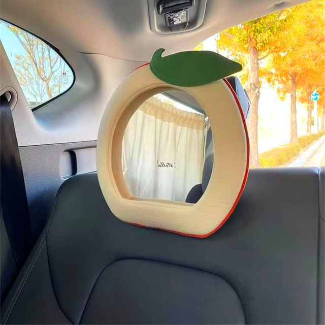 Baby viewing mirror, child safety seat, reverse baby reflector, basket rearview mirror, Korean car rear mirror