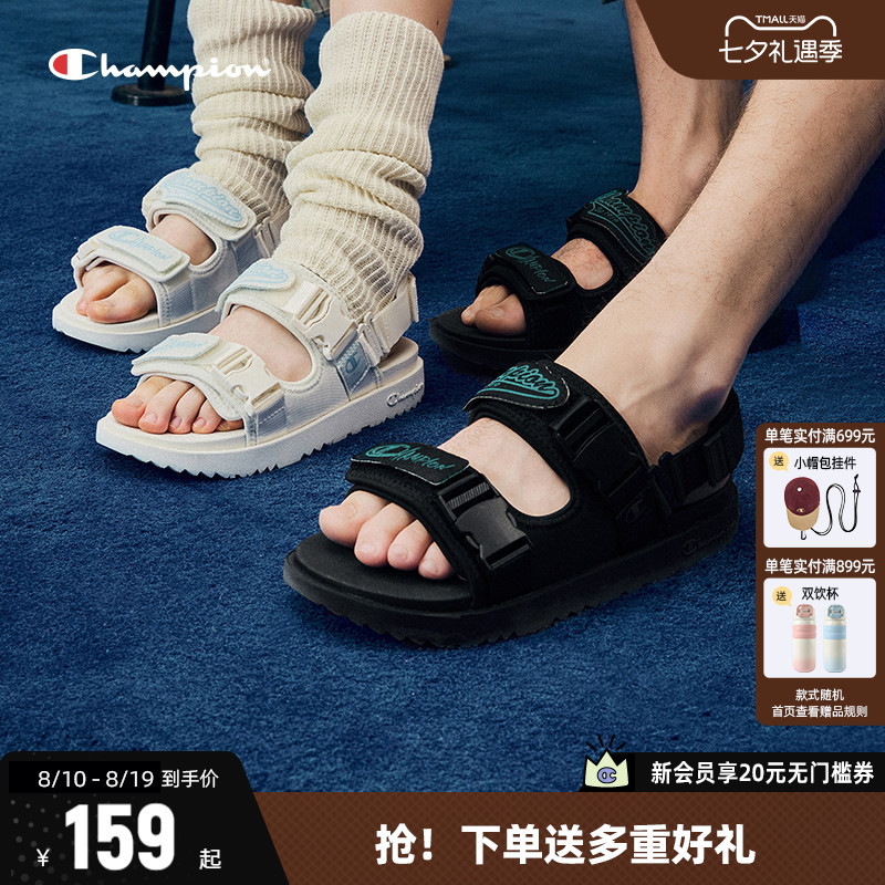 Champion Women's Sandals for Outdoor Wear, Couple's Casual Fashion Sports Sandals