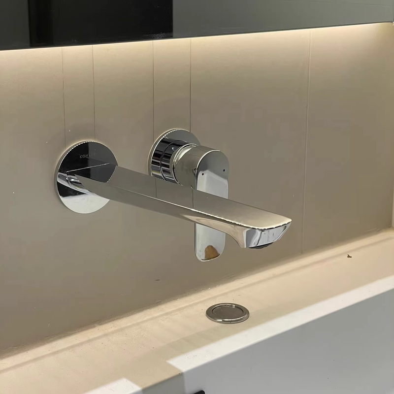 Kohler Leo K-25105T/25106T-4-Cp Concealed Wall-Mounted Faucet Single-Handle Basin Faucet Kohler Leo K-25105T/25106T-4-Cp Concealed Wall-Mounted Faucet Single-Handle Basin Faucet