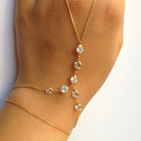 WOMEN Bracelet Jewelry Fashion Gold Silver Color Rhineston