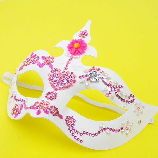 Набор для творчества: маска для косплея к школе, маскарадная маска, ручная работа, DIY, материалы для росписи лица