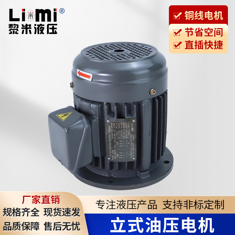 Hydraulic vertical motor 1HP 0 75KW 3HP 75KW 3HP 2 2KW hydraulic station accessories oil pump motor oil pressure motor-Taobao