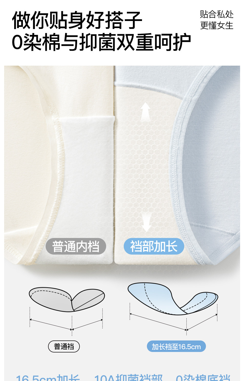 Secret World Cotton Cat Print Mid-Waist Briefs