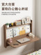 Wall-Mounted Folding Study Table Made of Solid Wood for Home Use, Bedroom Bedside Desk, Computer Desk, Bookcase, and Bookshelf All in One