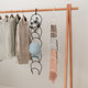 Wall-Mounted Hat Storage and Organization Rack for Dormitory Walls Behind Wardrobe Doors, a Household Storage Solution for Hanging Hats