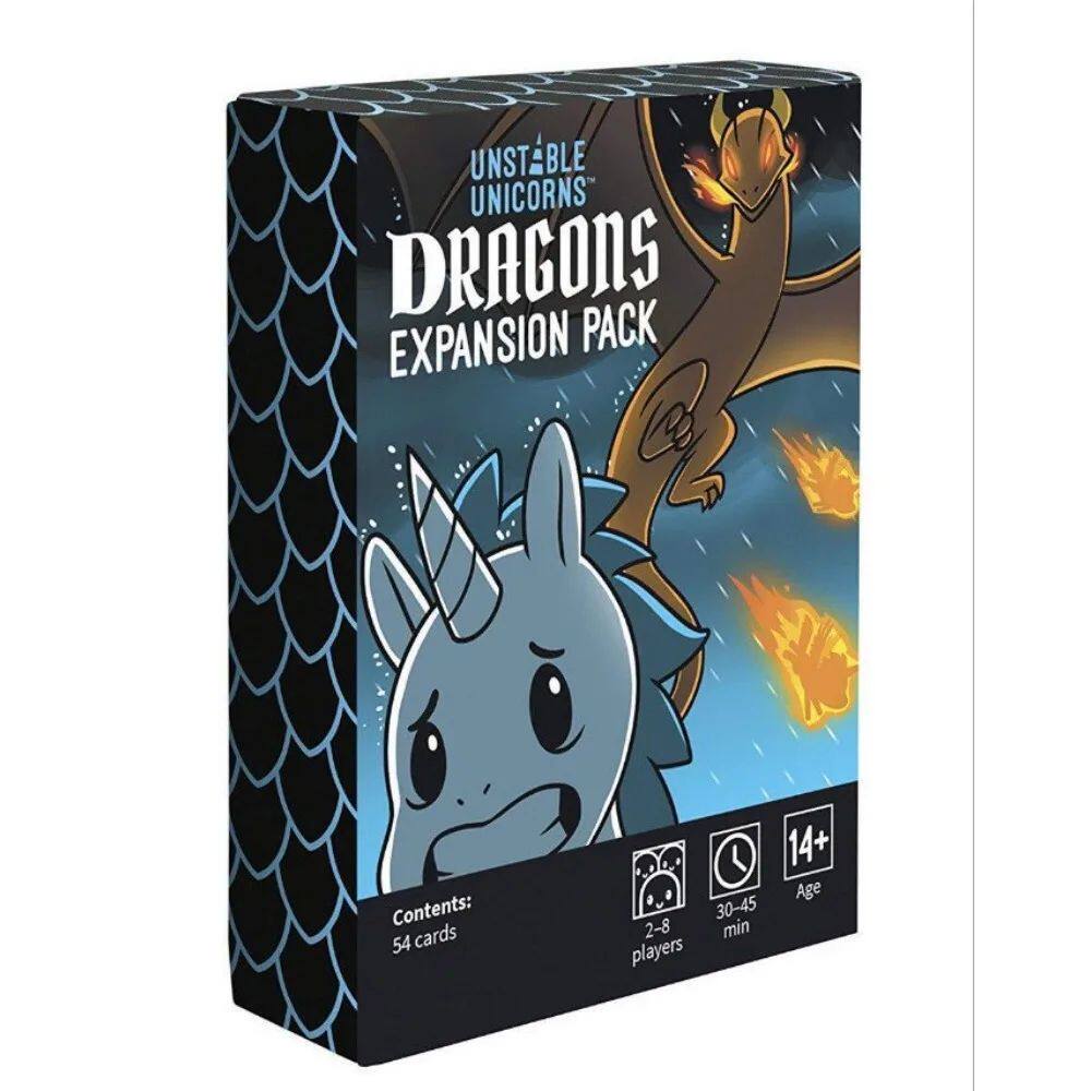 Детская настольная игра unstable unicorns board english family party expansion basic