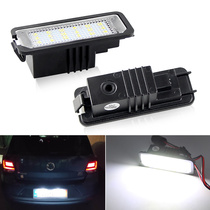 2x Number License Plate Light Lamp No Error 18SMD LED 12V 65