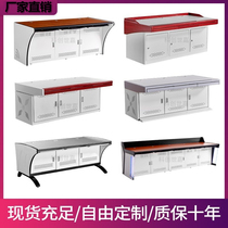 Customized Command Room Computer Desk Scheduling Center Cabinet Simple Dual Monitoring Operating Desk Universal Triple Console