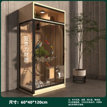 Bird cage parrot cage tiger skin black phoenix myna large extra large custom luxury villa transparent breeding
