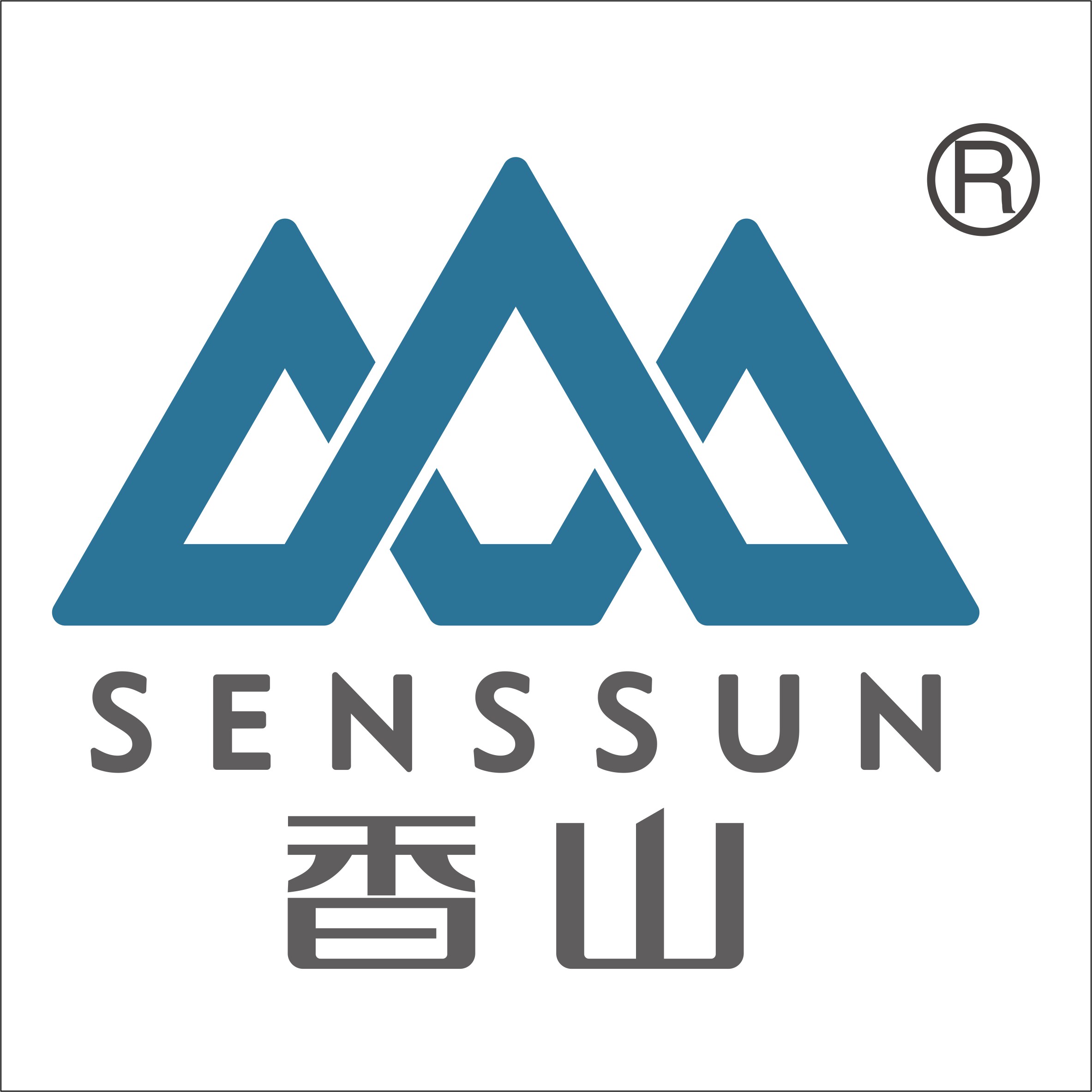 香山金叶电子秤的LOGO