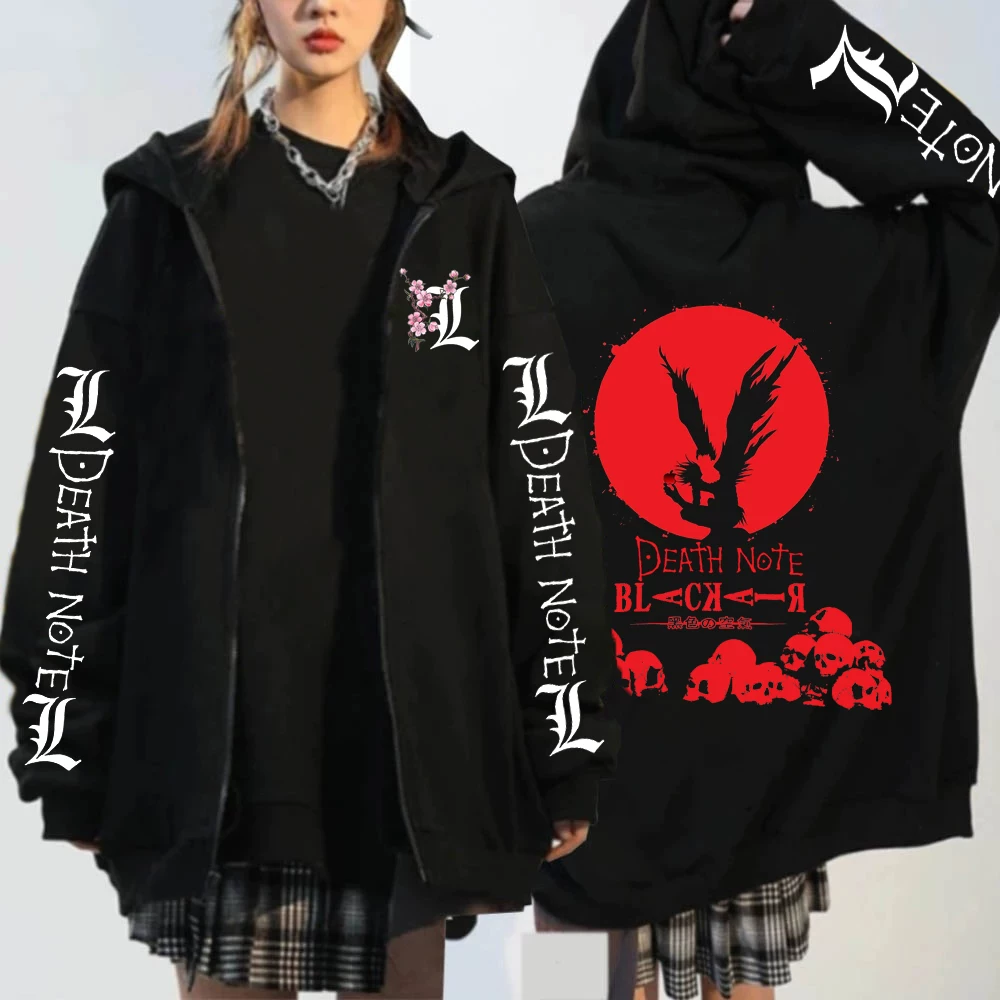 Аниме Death Note худи мужчины Кавайи мультфильм Миса Амана L Ruu