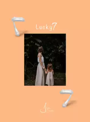 Ju Smith original jewelry Cat Lady series Lucky 7 Lucky Cat parent-child silver plated 18k platinum earrings