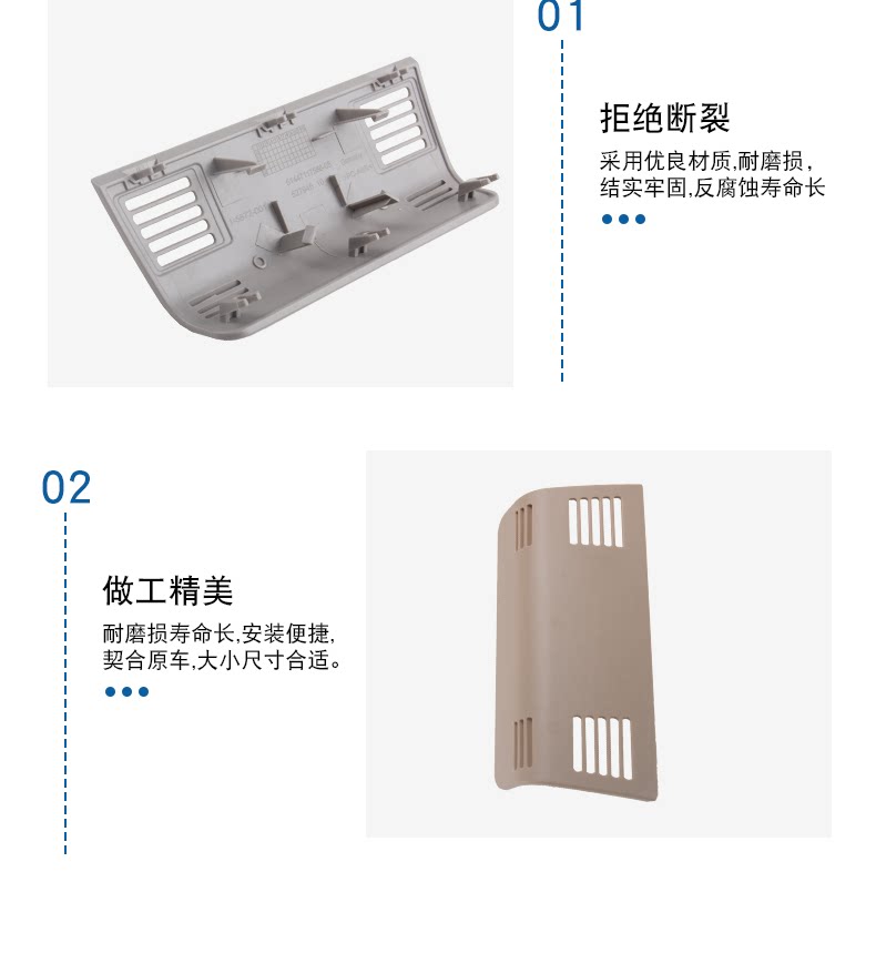 51448036236 Is Suitable for Bmw X1 E84 Sunroof Switch Rear Cover Roof Reading Light Rear Cover Decorative Cover
