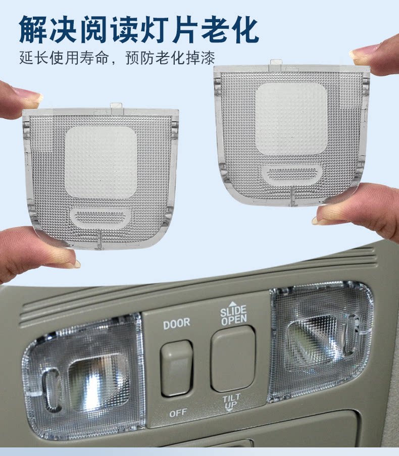 81241-06060 Is Suitable for Toyota Camry Reading Light Cover Interior Rear Ceiling Light Rear Reading Light Cover