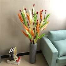 Simulation artificial barley flower spike bouquet floor Flower Decoration Exhibition Business Celebration opening single barley ear