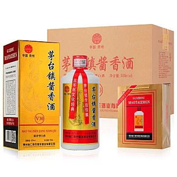 贵州酱香型白酒53度500ml*6瓶/箱