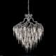 New Foreign Post-Modern Light Luxury Living Room and Dining Room Chandelier Designer Stainless Steel Villa Branch-Shaped French Crystal Lamp
