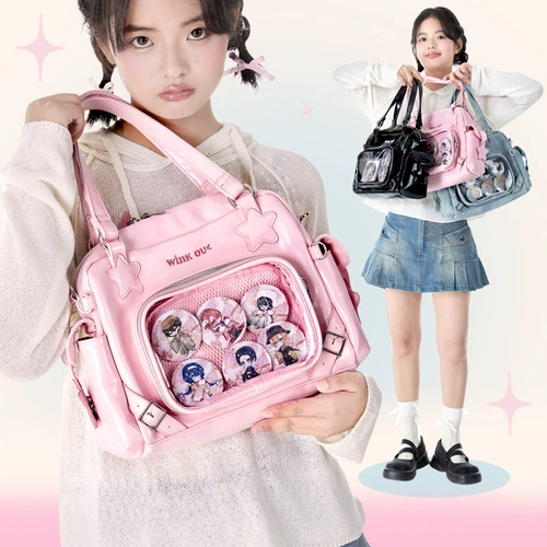 Сумка через плечо, оригинальная вместительная и большая сумка на одно плечо