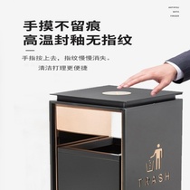 Hotel lobby vertical stainless steel shopping mall elevator entrance property outdoor commercial with ashtray peel box