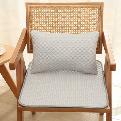 Summer chair cushion, seat cushion, student boss chair cushion, cool massage fart cushion, suitable for all seasons, ice silk fabric massage