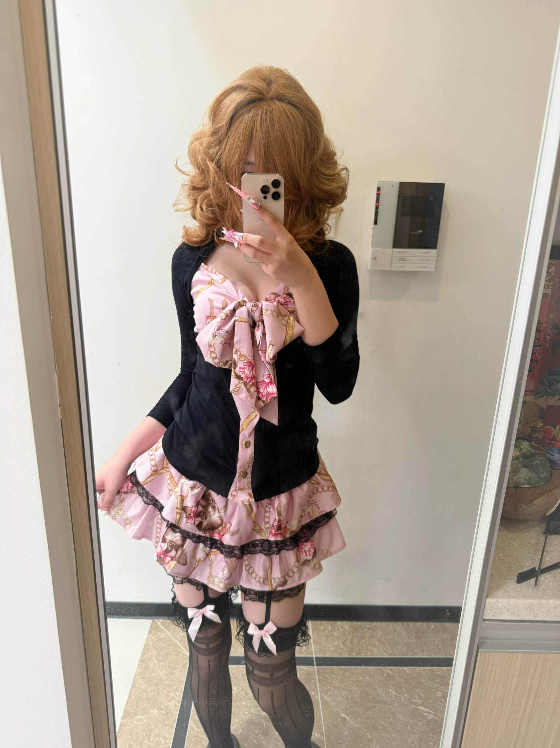 Костюм-платье Chihuahua gal Shibuya gyaru, стиль японской субкультуры, размеры S–L
