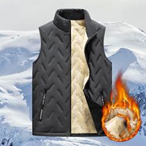 Fashion Men Women Down Coat Winter Warm Fur Stand Collar Thi