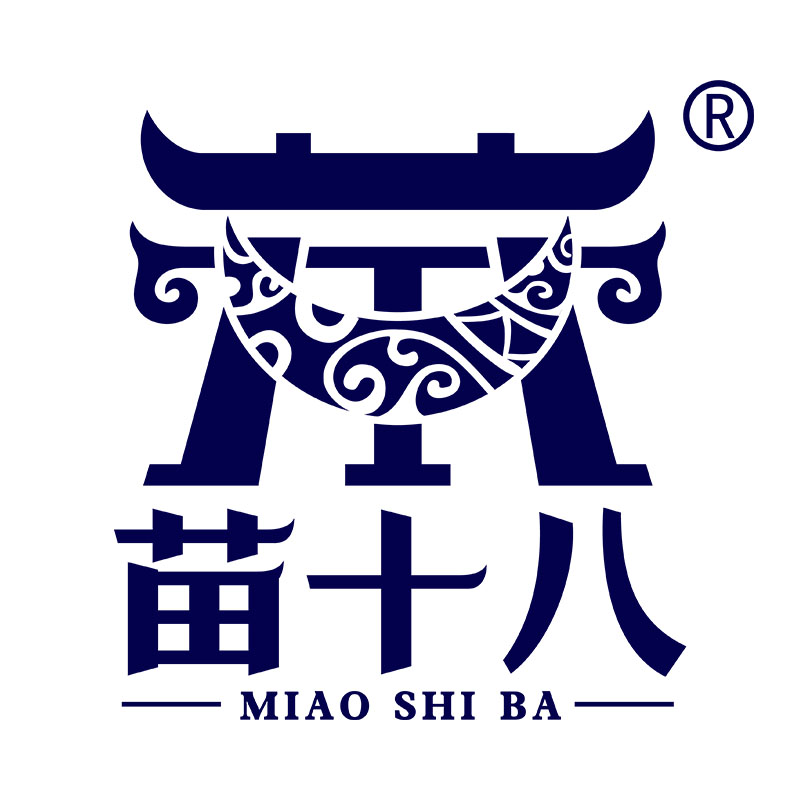 苗十八旗舰店的LOGO