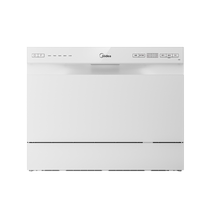 Midea dishwasher household fully automatic desktop embedded dual-use 6 sets hot air drying small machine M30