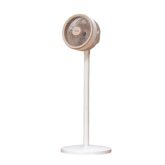 [Li Jiaqi Live Room] Supor Air Circulation Fan Household Bedroom Floor Fan Platform Dual-purpose Fan