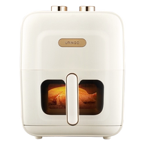 Colorful Dingdang air fryer visual household new multifunctional electric oven integrated 6L large capacity electric fryer