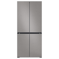 (Samsung AI God Refrigerator 8 Series) 501L three-system cross-door ultra-thin zero-embedded refrigerator home gray